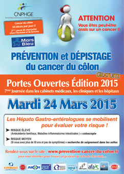 Journée de dépistage du cancer colorectal