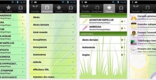 Des applis sur l'homéopathie pour smartphones